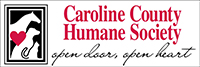 Caroline County Humane Society website home page